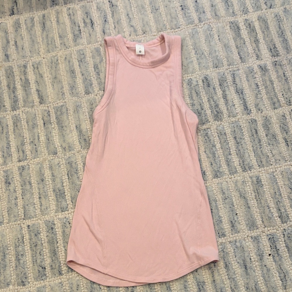 Lululemon Athletica Soft Pink Tank Top